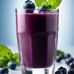 Blueberry weight loss smoothie