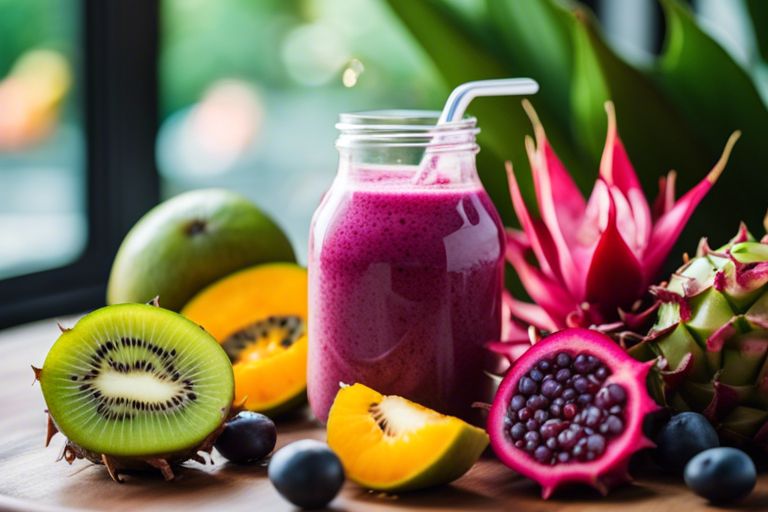 elevate diet smoothie with rare fruits for weight loss tfn