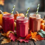 Simply refreshing healthy smoothies for autumn